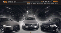 Desktop Screenshot of elitebil.no